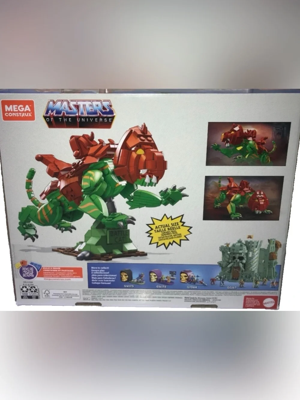 Mega Construx Masters Of The Universe Battle Cat Buildable Action Figure Set NIB